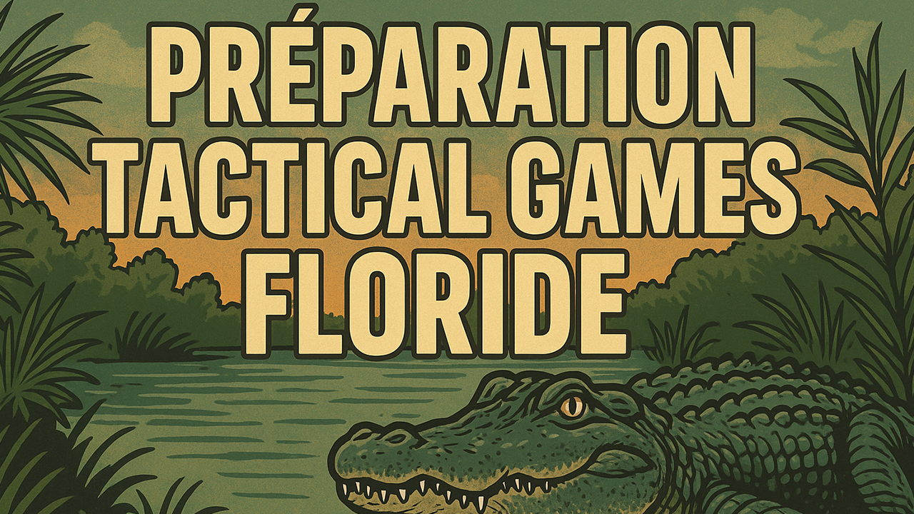 Préparation tactical games floride : Vlog Part 1