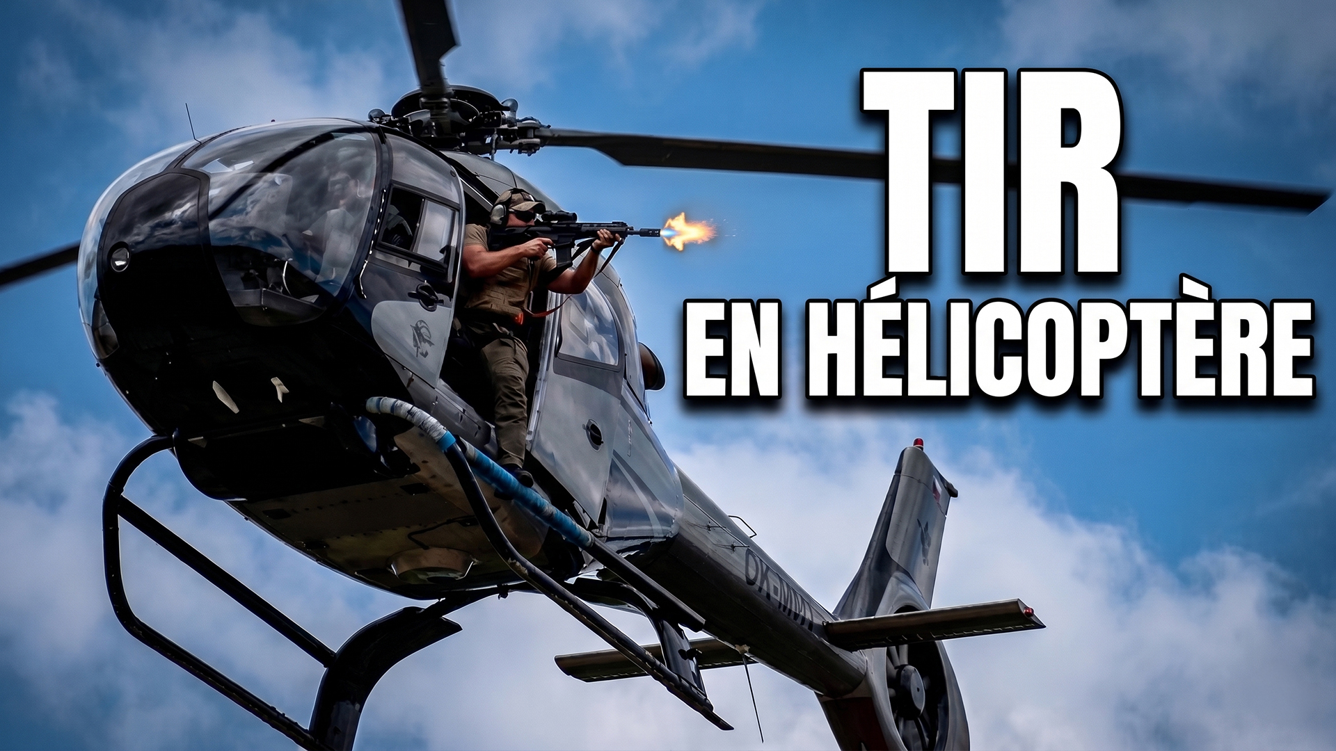 Tir en HÉLICOPTÈRE 🚁 L&rsquo;expérience de tir la plus dingue de ma vie !